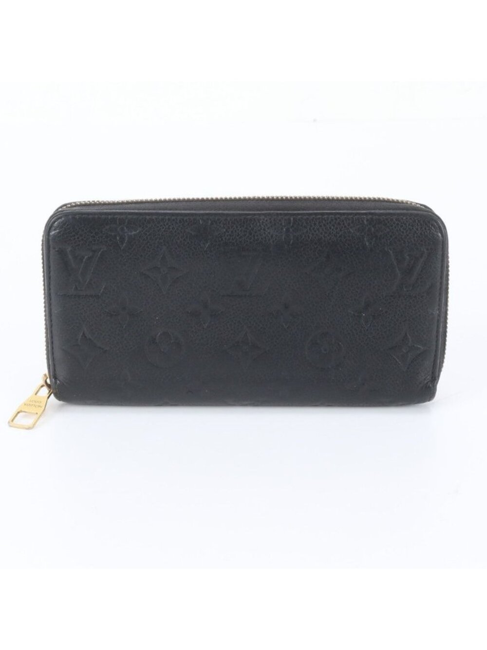 Louis Vuitton Monogram Empreinte Zippy Wallet Leather